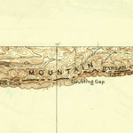 United States Geological Survey Hagan, VA-TN-KY (1932, 62500-Scale) digital map