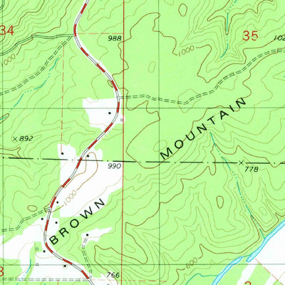 United States Geological Survey Hagarville, AR (1980, 24000-Scale) digital map