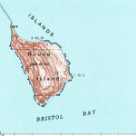 United States Geological Survey Hagemeister Island C-1, AK (1948, 63360-Scale) digital map