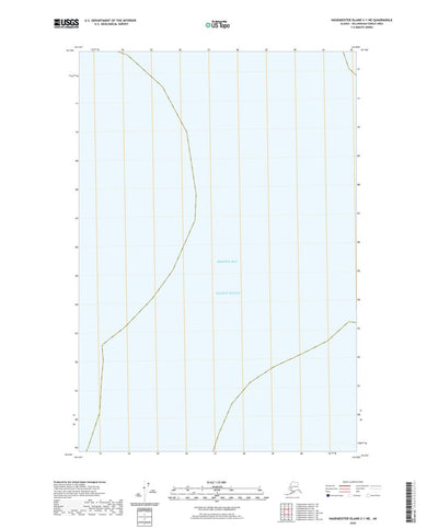 United States Geological Survey Hagemeister Island C-1 NE, AK (2020, 25000-Scale) digital map