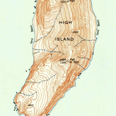 United States Geological Survey Hagemeister Island C-2, AK (1952, 63360-Scale) digital map