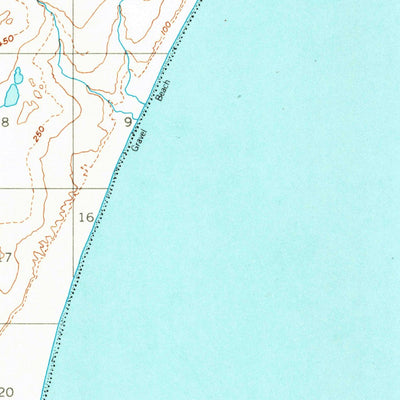 United States Geological Survey Hagemeister Island C-3, AK (1948, 63360-Scale) digital map