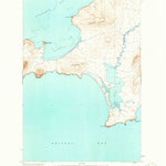 United States Geological Survey Hagemeister Island C-6, AK (1948, 63360-Scale) digital map