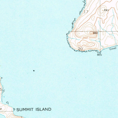 United States Geological Survey Hagemeister Island D-1, AK (1950, 63360-Scale) digital map