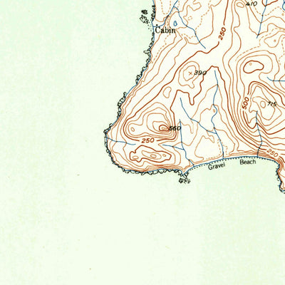 United States Geological Survey Hagemeister Island D-1, AK (1952, 63360-Scale) digital map