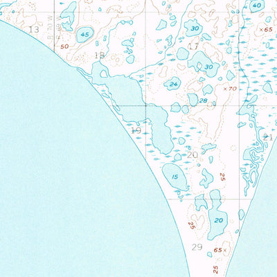 United States Geological Survey Hagemeister Island D-3, AK (1948, 63360-Scale) digital map