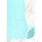 United States Geological Survey Hagemeister Island D-5, AK (1950, 63360-Scale) digital map