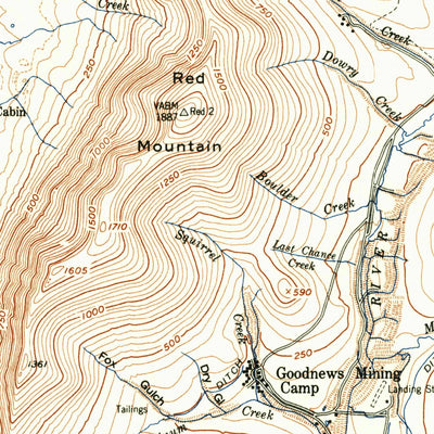 United States Geological Survey Hagemeister Island D-6, AK (1950, 63360-Scale) digital map