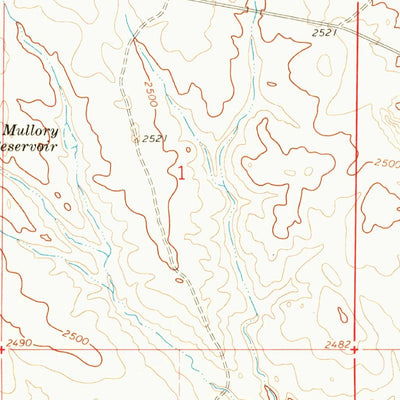 United States Geological Survey Hagen Gap, MT (1967, 24000-Scale) digital map