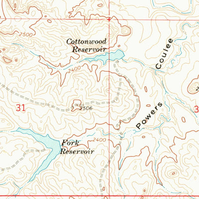United States Geological Survey Hagen Gap, MT (1967, 24000-Scale) digital map