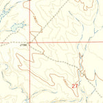 United States Geological Survey Hagen Ranch, MT (1960, 24000-Scale) digital map