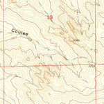 United States Geological Survey Hagen Ranch, MT (1960, 24000-Scale) digital map