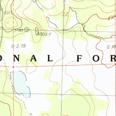 United States Geological Survey Hager Basin, CA (1990, 24000-Scale) digital map