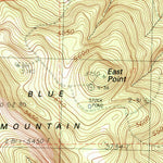 United States Geological Survey Hager Basin, CA (1990, 24000-Scale) digital map