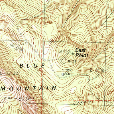 United States Geological Survey Hager Basin, CA (1990, 24000-Scale) digital map