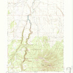 United States Geological Survey Hager Mountain, OR (1968, 24000-Scale) digital map