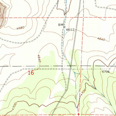 United States Geological Survey Hager Mountain, OR (1968, 24000-Scale) digital map