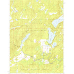 United States Geological Survey Hagerman Lake, MI-WI (1981, 24000-Scale) digital map