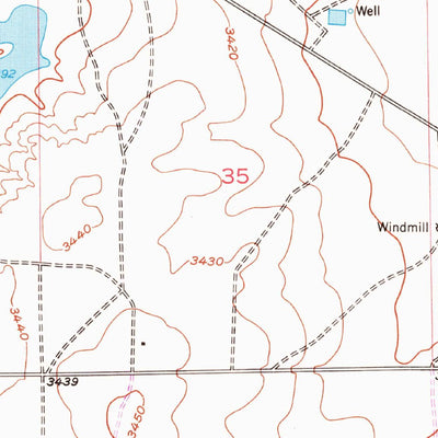 United States Geological Survey Hagerman, NM (1951, 24000-Scale) digital map