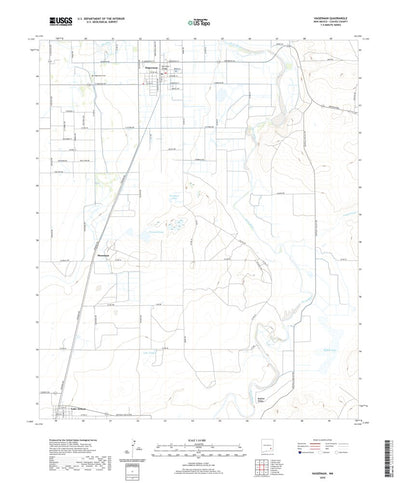 United States Geological Survey Hagerman, NM (2020, 24000-Scale) digital map