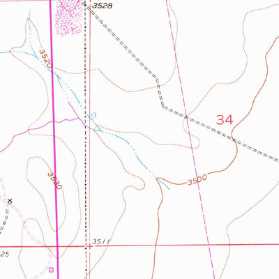 United States Geological Survey Hagerman SW, NM (1952, 24000-Scale) digital map