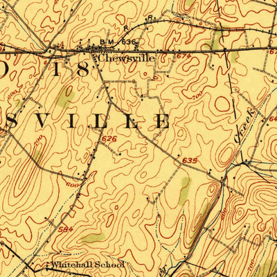 United States Geological Survey Hagerstown, MD-PA (1912, 62500-Scale) digital map