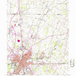 United States Geological Survey Hagerstown, MD-PA (1953, 24000-Scale) digital map