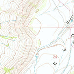 United States Geological Survey Hague Creek, WY (1965, 24000-Scale) digital map