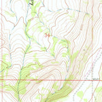 United States Geological Survey Hague Creek, WY (1965, 24000-Scale) digital map