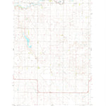 United States Geological Survey Hague SE, ND (1980, 24000-Scale) digital map