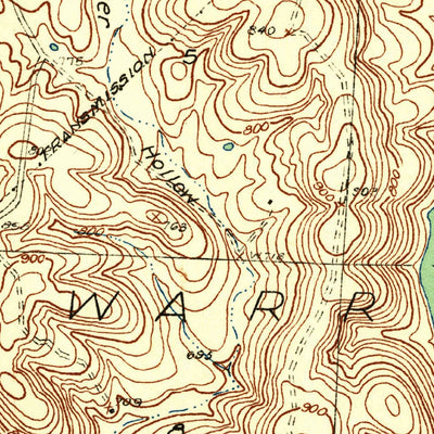 United States Geological Survey Hahatonka, MO (1934, 24000-Scale) digital map