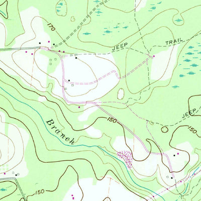 United States Geological Survey Hahira East, GA (1961, 24000-Scale) digital map