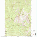 United States Geological Survey Hahn Creek Pass, MT (1999, 24000-Scale) digital map