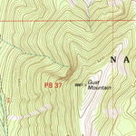 United States Geological Survey Hahn Creek Pass, MT (1999, 24000-Scale) digital map
