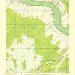 United States Geological Survey Hahnville, LA (1932, 31680-Scale) digital map