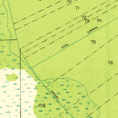 United States Geological Survey Hahnville, LA (1932, 31680-Scale) digital map