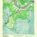 United States Geological Survey Hahnville, LA (1955, 62500-Scale) digital map