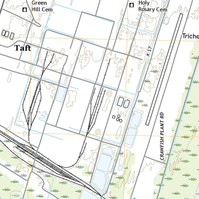 United States Geological Survey Hahnville, LA (2020, 24000-Scale) digital map