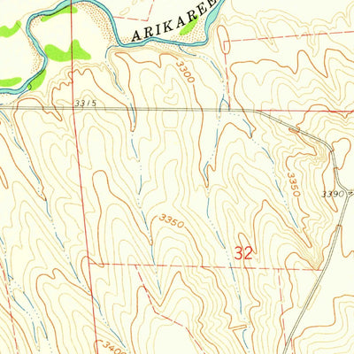 United States Geological Survey Haigler, NE-KS (1961, 24000-Scale) digital map