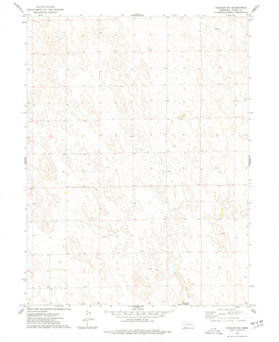 United States Geological Survey Haigler NE, NE (1973, 24000-Scale) digital map