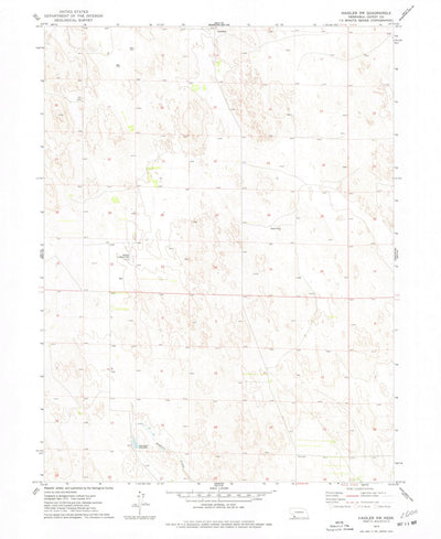 United States Geological Survey Haigler NW, NE (1973, 24000-Scale) digital map
