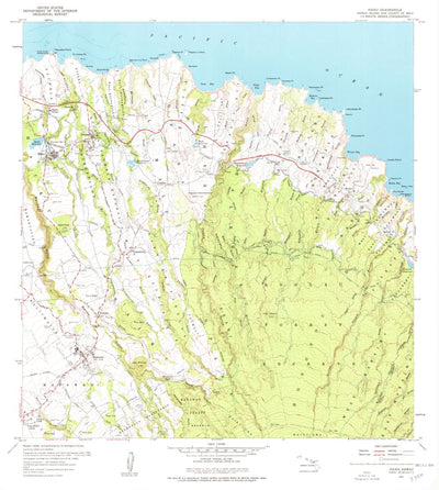 United States Geological Survey Haiku, HI (1957, 24000-Scale) digital map