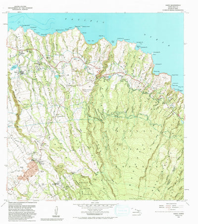 United States Geological Survey Haiku, HI (1983, 24000-Scale) digital map