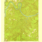 United States Geological Survey Hail, KY (1952, 24000-Scale) digital map