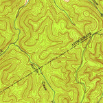 United States Geological Survey Hail, KY (1952, 24000-Scale) digital map