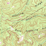United States Geological Survey Hail, KY (1963, 24000-Scale) digital map