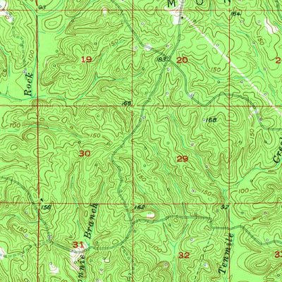 United States Geological Survey Haile, LA (1956, 62500-Scale) digital map