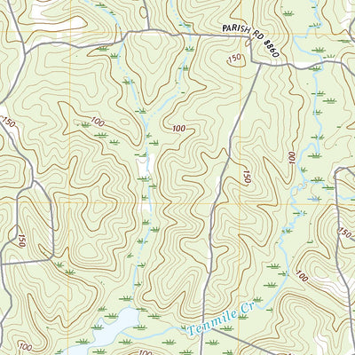 United States Geological Survey Haile, LA (2020, 24000-Scale) digital map