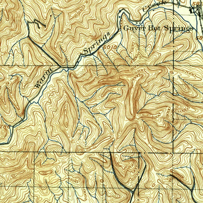 United States Geological Survey Hailey, ID (1897, 125000-Scale) digital map