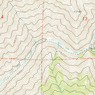 United States Geological Survey Hailey, ID (1967, 24000-Scale) digital map